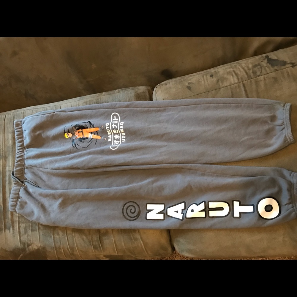Gray Naruto sweats